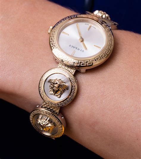 versace medusa stud icon watch|woman versace watch.